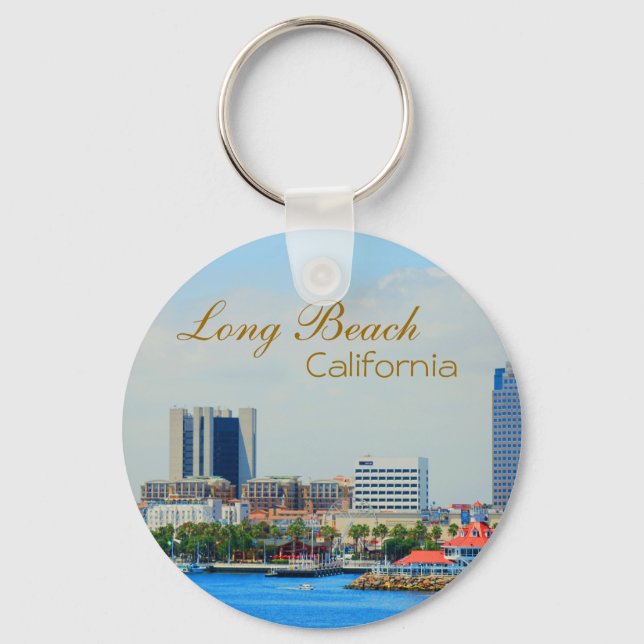 Chaveiro Scenic Long Beach Skyline (Frente)