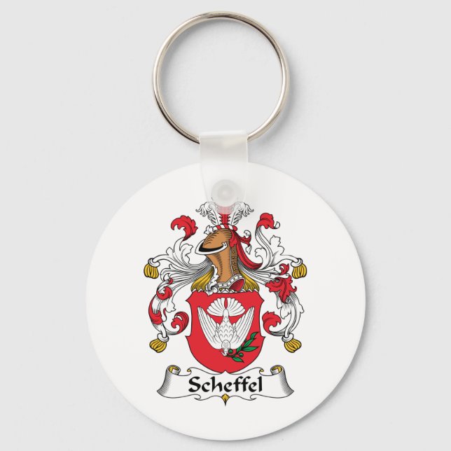 Chaveiro Scheffel Family Crest (Frente)