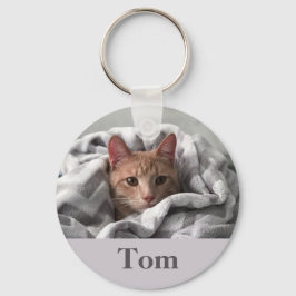Chaveiro Schlüsselanhänger mit dem Foto Deiner Katzen