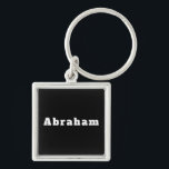 Chaveiro Schlüsselanhänger mit Namen Abraham<br><div class="desc">Schlüsselanhänger mit Namen Abraham</div>
