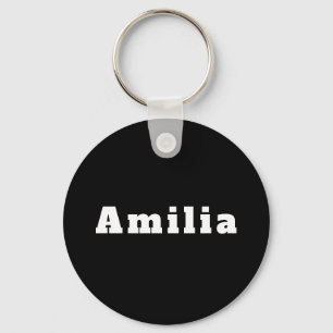Chaveiro Schlüsselanhänger mit Namen Amilia