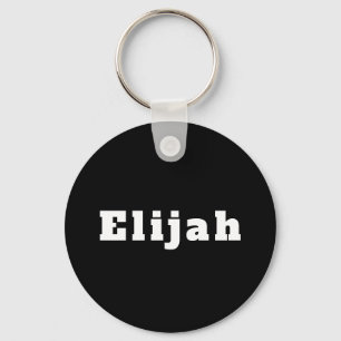 Chaveiro Schlüsselanhänger mit Namen Elijah