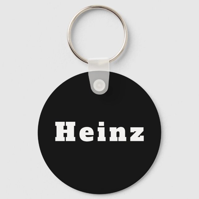 Chaveiro Schlüsselanhänger mit Namen Heinz (Frente)