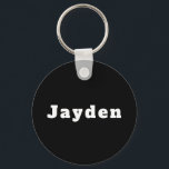 Chaveiro Schlüsselanhänger mit Namen Jayden<br><div class="desc">Schlüsselanhänger mit Namen Jayden</div>