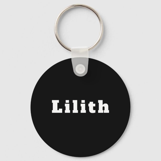Chaveiro Schlüsselanhänger mit Namen Lilith (Frente)