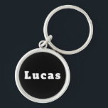 Chaveiro Schlüsselanhänger mit Namen Lucas<br><div class="desc">Schlüsselanhänger mit Namen Lucas</div>