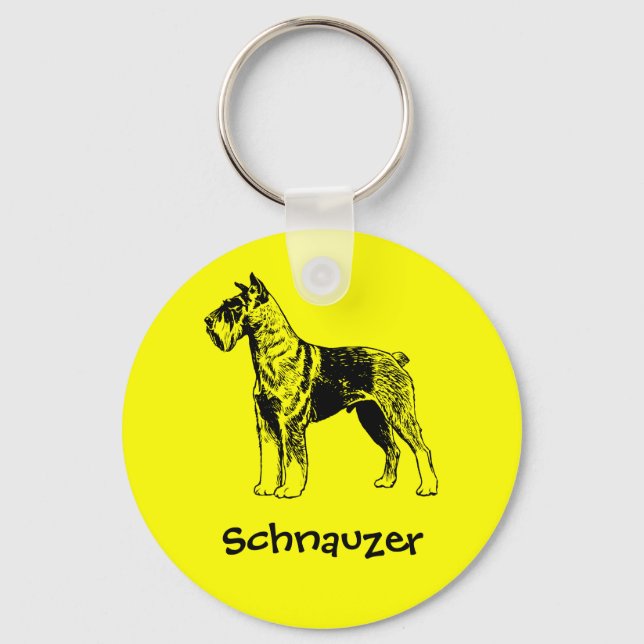 Chaveiro Schnauzer (Frente)