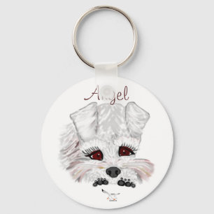 Chaveiro Schnauzer diminuto