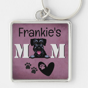 Chaveiro Schnauzer - Peeking Personalizado