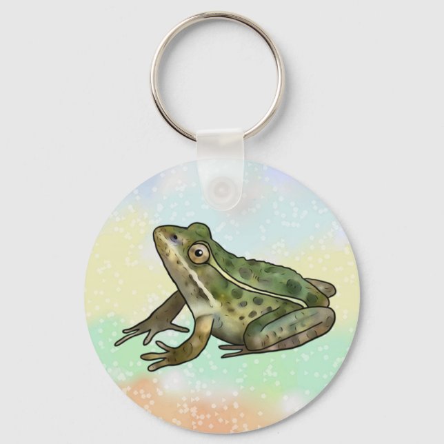 Chaveiro schöner Frosch Schlüsselanhänger (Frente)