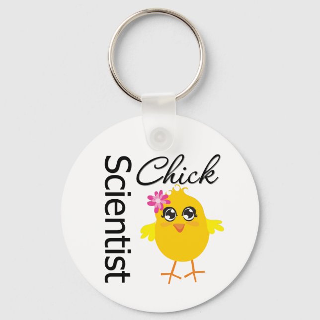 Chaveiro Scientist Chick (Frente)
