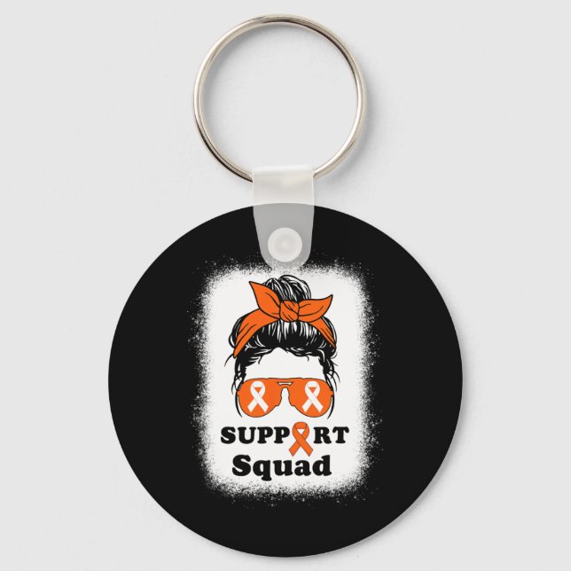 Chaveiro Sclerose Sensibilização Mensagem de Apoio a Arma E (Frente)