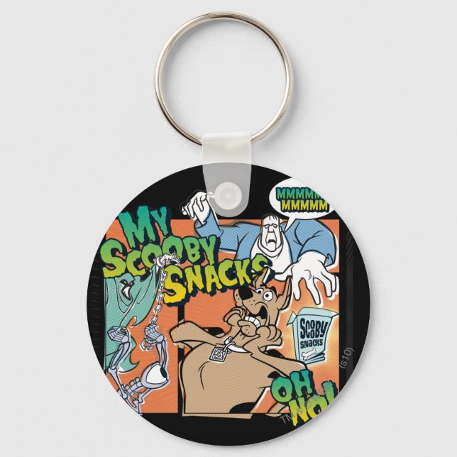 Chaveiro Scooby-Doo "My Scooby Snacks" (Frente)