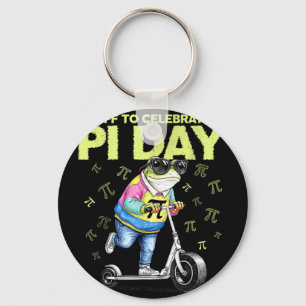 Chaveiro Scooter de sapo engraçado para celebrar o dia home