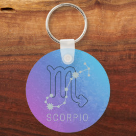 Chaveiro Scorpio Zodiac - Sinal de Estrela - Constelação do