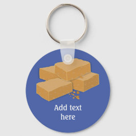 Chaveiro Scotch Fudge é Tablet - comida escocesa tradiciona