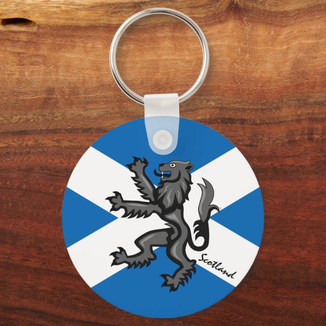 Chaveiro Scotland chaveiro, Patriotic Scottish Rampant (Frente)