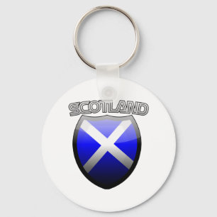 Chaveiro Scotland Retro Glass