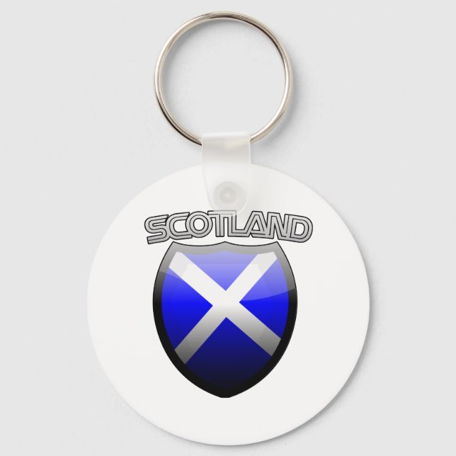 Chaveiro Scotland Retro Glass (Frente)