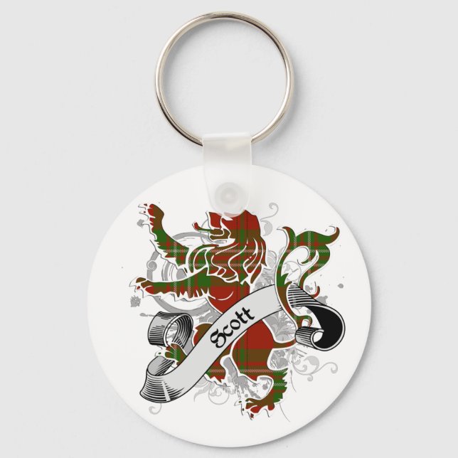 Chaveiro Scott Tartan Lion (Frente)