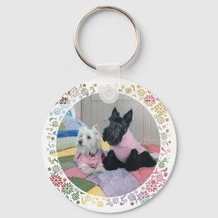 Chaveiro Scottie & Westie Girls Night