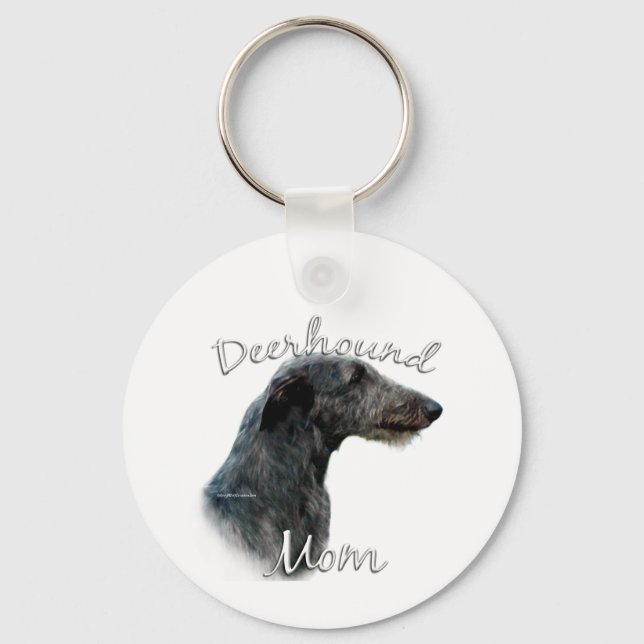 Chaveiro Scottish Deerhound Mãe 2 (Frente)