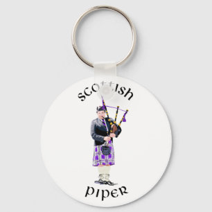 Chaveiro Scottish Piper - Purple