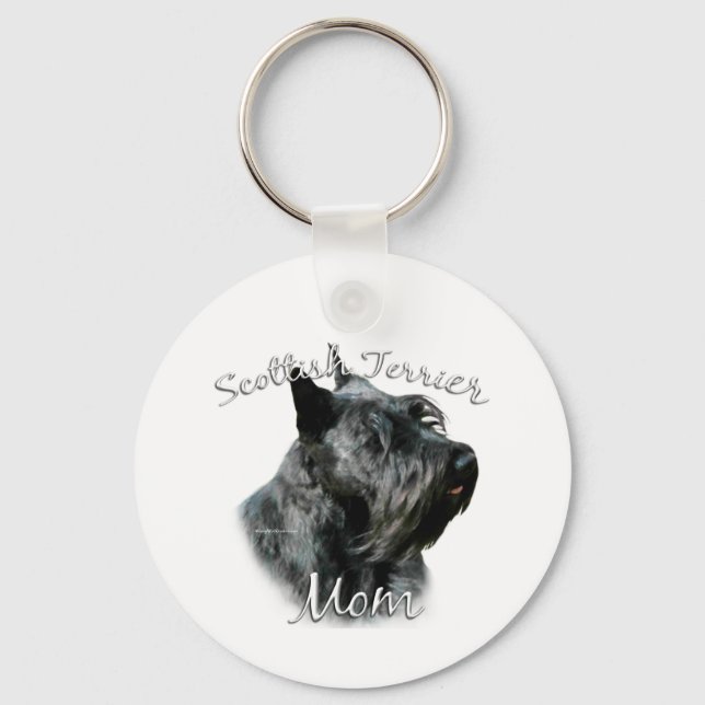 Chaveiro Scottish Terrier (blk) Mãe 2 (Frente)