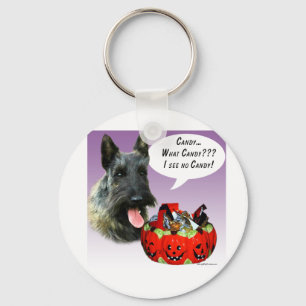 Chaveiro ScottishTerrier Halloween Candy