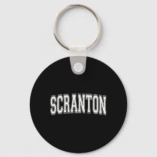 Chaveiro Scranton Pa Pensilvânia EUA Esporte Simples Vintag