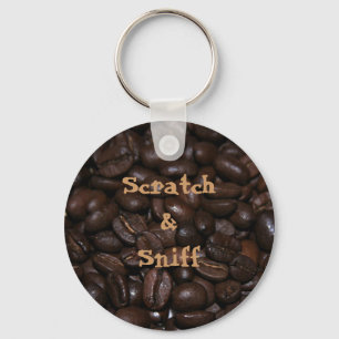 Chaveiro Scratch & Sniff Coffee Keychain