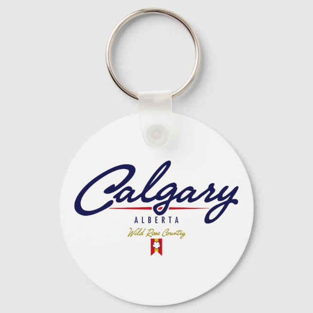 Chaveiro Script Calgary (Frente)