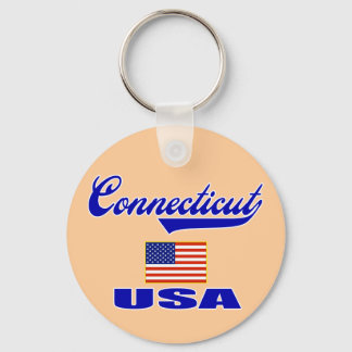Chaveiro Script do Connecticut