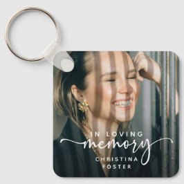 Chaveiro Script In Loving Memory Photo Memorial