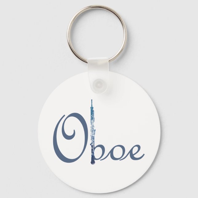 Chaveiro Script Oboe (Frente)