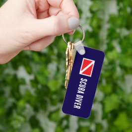 Chaveiro Scuba Diver