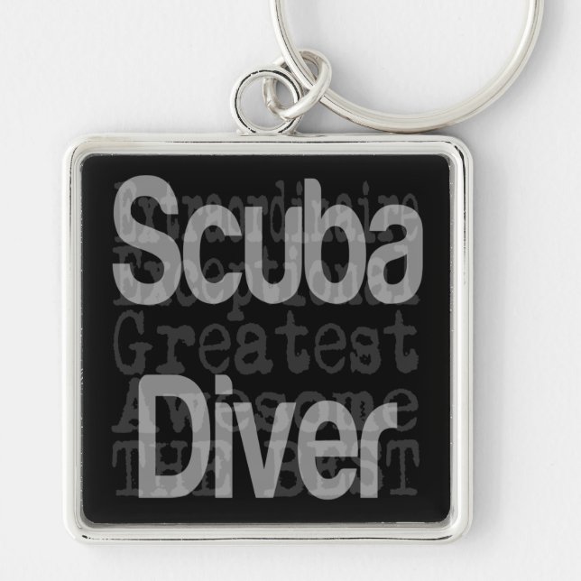 Chaveiro Scuba Diver Extraordinaire (Frente)