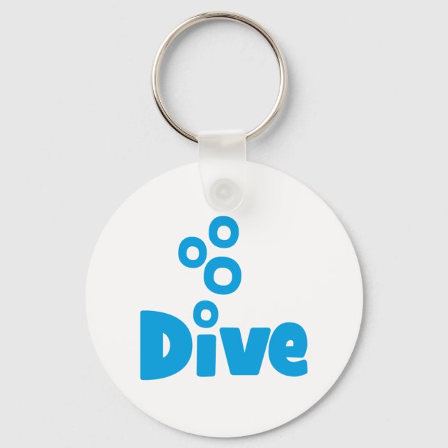 Chaveiro Scuba Diving (Frente)