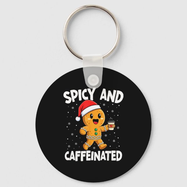 Chaveiro Scy And Caffeinated Coffee Women Gingerbread Chris (Frente)