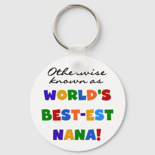 Chaveiro Se não sabido como o camiseta do Melhor-est Nana