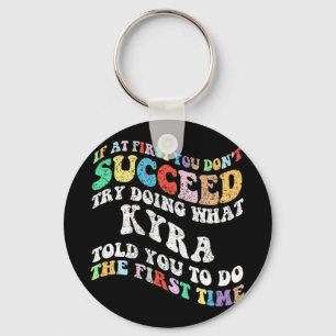 Chaveiro Se no início você não tiver sucesso tente fazer o 