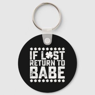 Chaveiro Se Perdido Devolver ao Babe Eu Sou Babe Casal Comb