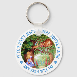 Chaveiro Se você não sabe aonde você está indo, algum