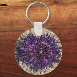Chaveiro Sea Urchin Ocean Beach Holiday Summer Souvenir