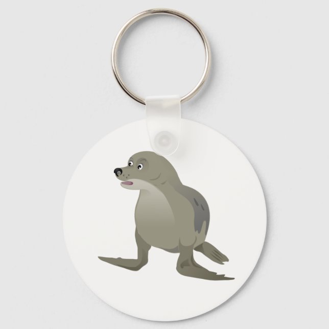 Chaveiro Seal da cinza (Frente)
