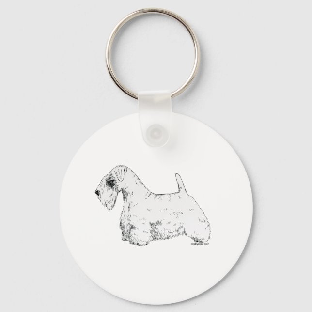 Chaveiro Sealyham Terrier (Frente)