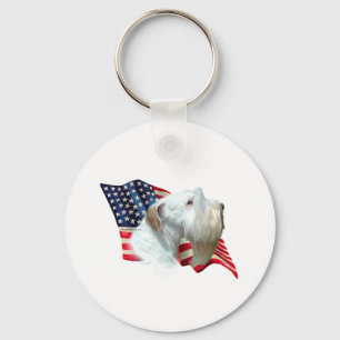 Chaveiro Sealyham Terrier Flag