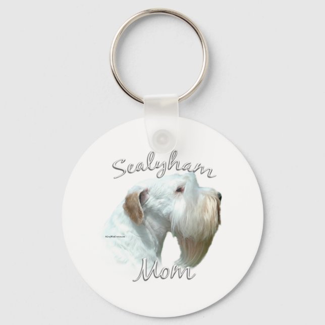 Chaveiro Sealyham Terrier Mãe 2 (Frente)