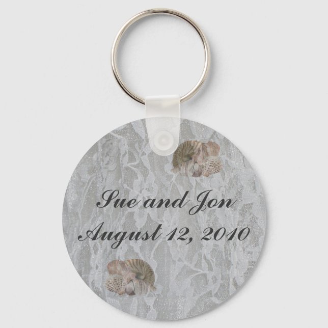 Chaveiro SeaShells & Lace (Frente)