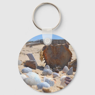 Chaveiro Seashells on the Beach por Shirley Taylor